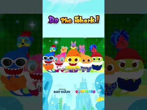 @DoggylandKidsfriends met @BabyShark! Full song available at @Pinkfong🎵🔥