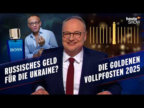 Ukraine-Gipfel | Dämpfer für Söder | Die Goldenen Vollpfosten | heute-show vom 19.12.2025