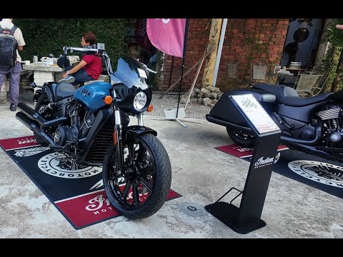 Motor Orang Ado2 - Indian Motorcycle Scout Spring Field Chieftain Rogue