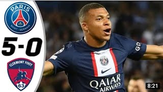 PSG vs Clermont 5-0 All Goals & Extended Highlights HD 2022