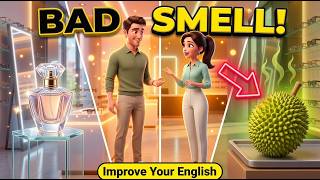 The Perfume Smells Like Durian! 🤢 | English Story | A1 - A2