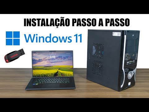 COMO INSTALAR WINDOWS 11 EM QUALQUER PC E NOTEBOOK
