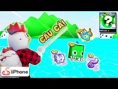 Cũng Là CÂU CÁ Nhưng Là Trong Cập Nhật Mới PETS GO! - Roblox