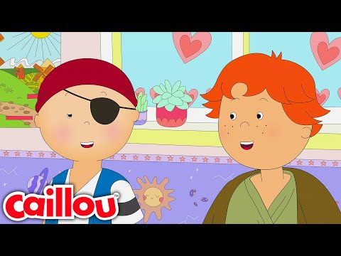 Caillou on World Book Day | Caillou's New Adventures - WildBrain | Stories for kids