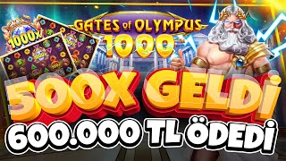GATES OF OLYMPUS 1000 TÜRKÇE ⚡ 500X GELDİ DEDE 600.000 ÖDEDİ #slot #casino #gatesofolympus1000