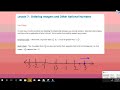 Understanding Number Line Relationships