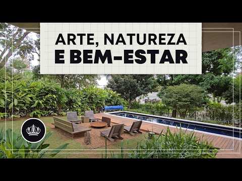 CASA aberta para o JARDIM