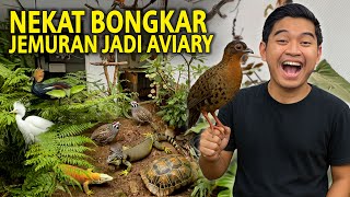 GILA BANGET! TEMPAT JEMURAN BAJU MALAH DIBONGKAR JADI AVIARY PENUH HEWAN!  AKU GAK NGERTI KOK GINI!