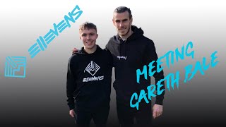 Behind the scenes of our content creator Tom "Nerdfire" Linnell meeting Ellevens boss Gareth Bale