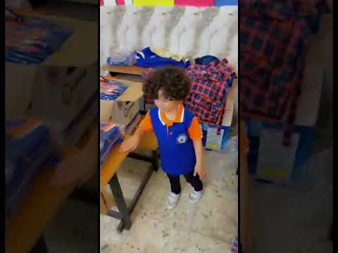 ايليا راح للمدرسة يشمشم بملابس هههه 😁 #shorts