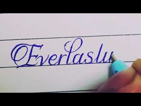 Beautiful Handwriting, Handwriting Practice Alphabets, Cursive Handwriting, Learn Handwriting