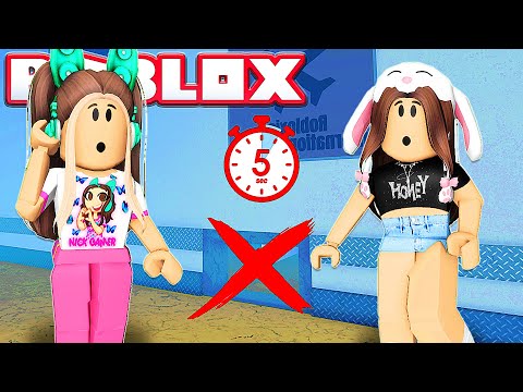 DESAFIO: SE PASSAR PELO BURACO FIQUE PARADO POR 5 SEGUNDOS - Roblox - Flee the Facility