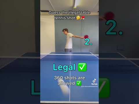 This one was hard to see 👀🏓 #pingpong #serve #tabletennis #shorts #tutorial #youtubeshorts