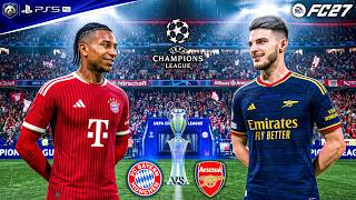 FC 27 - Bayern Munich vs. Arsenal - UEFA Champions League 26/27 Full Match | PS5™ Pro [4K60]