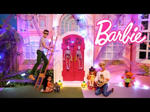 Familia Barbie & Ken Rutina de Halloween - Los Juguetes de Titi