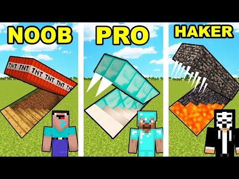 TAJNE WEJŚCIE NOOB VS PRO VS HAKER ! - MINECARFT