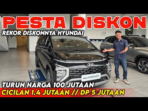 HYUNDAI TURUN HARGA 100 JUTAAN ‼️ STARGAZER 2025 CICILAN 1 JUTAAN RUGI BELI MOBIL BEKAS
