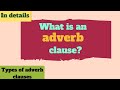 Understanding Adverb Clauses