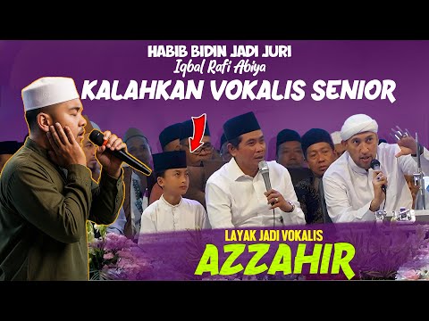 IQBAL RAFI !! BERHASIL MENGAMBIL HATI HABIB BIDIN || ABAH ANZA MINTA HABIB BIDIN JADI JURI