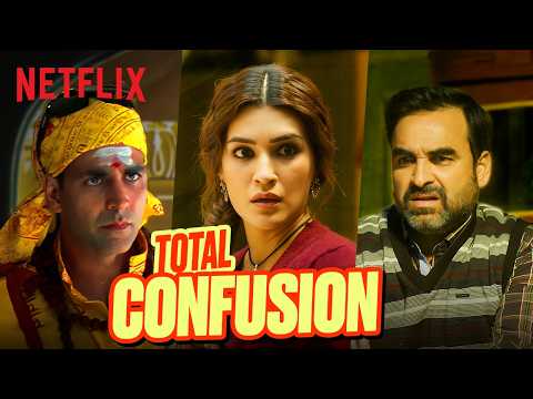 TOTAL Confusion = FULL Comedy 🤯 Ft. Akshay, Kriti, Pankaj & More | Netflix India