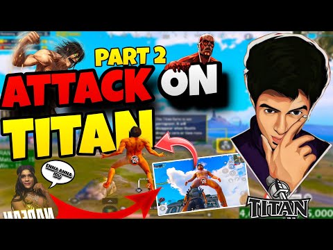 ATTACK ON TITAN | PART-2 | #bgmi #bgmilive #madanop #madan #bts