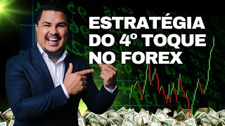 ESTRATÉGIA DO 4º TOQUE NO GRÁFICO ( LUCREI $880 USANDO ESSA ESTRATÉGIA)