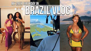 BRAZIL TRAVEL VLOG | HELICOPTER RIDE, FINDING THE BEST BEACH IN RIO, SIGHTSEEING + MORE!