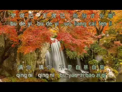 You shi xi yu {又是細雨} karaoke no vocal female 女版伴奏