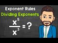 Dividing Exponents with the Same Base