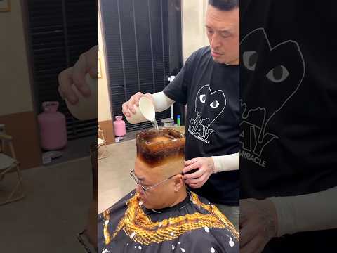Why do grow hair like this on head? .#shortvideo