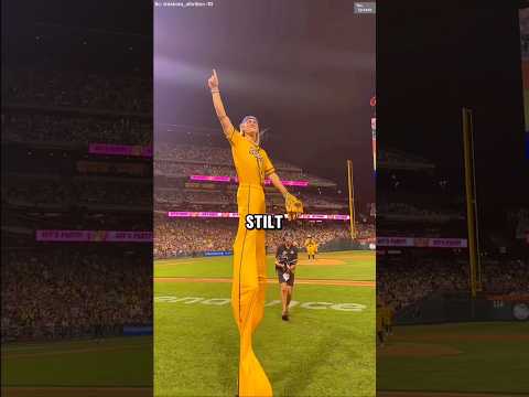 Professional Stilt baseball Player (@dakota_albritton) #baseball #faktaunik #shorts