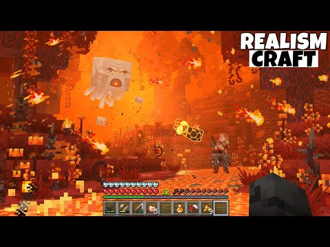 O RealismCraft Atualizou e tá INCRÍVEL 😳 MCPE/Bedrock