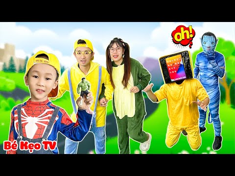Linh Trang Chơi Nhiều Điện Thoại Không Tốt Đâu?? Bé Kẹo TV