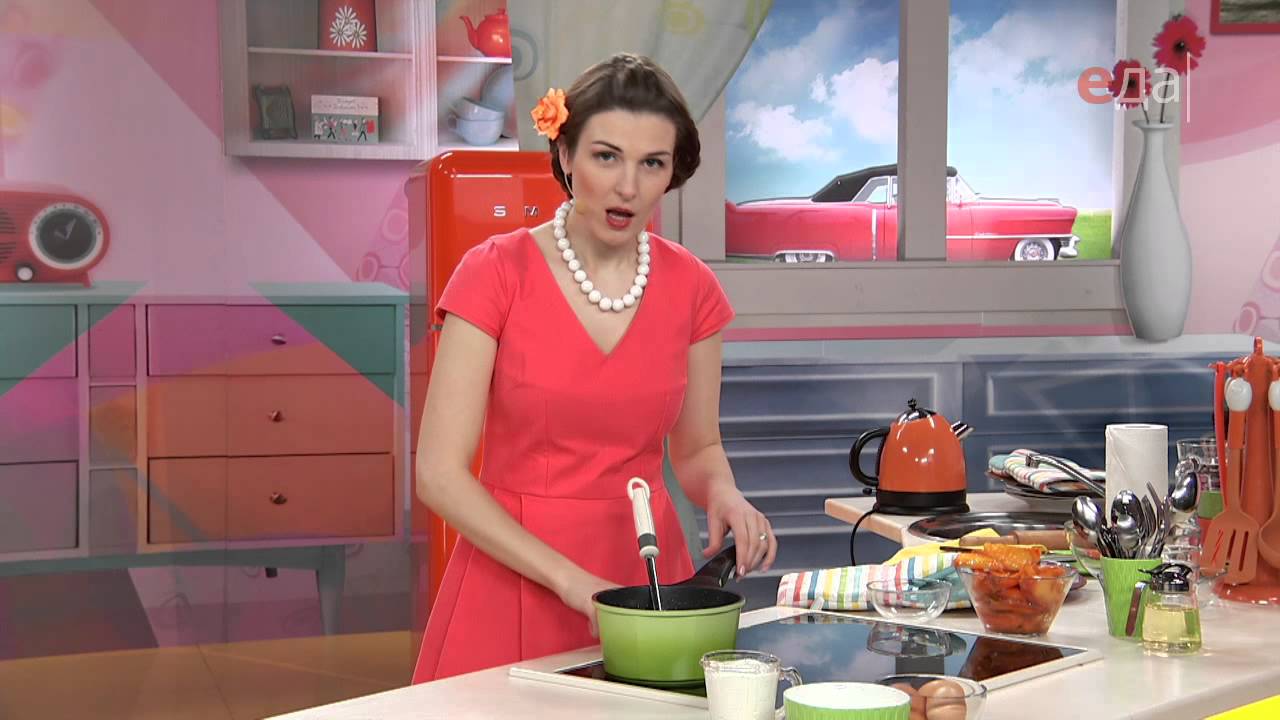 Карамельный пирог с хурмой