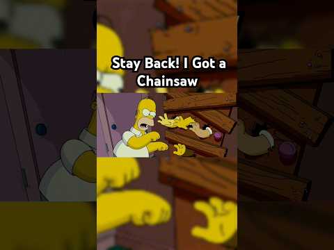 Stay Back I Got a Chainsaw #shorts #funny #comedy