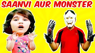 Horror Story - PAPA MAIN AUR MONSTER | Comedy Video
