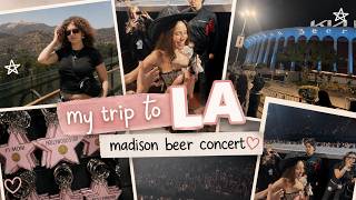 LOS ANGELES VLOG + MADISON BEER THE LOCKET TOUR! 