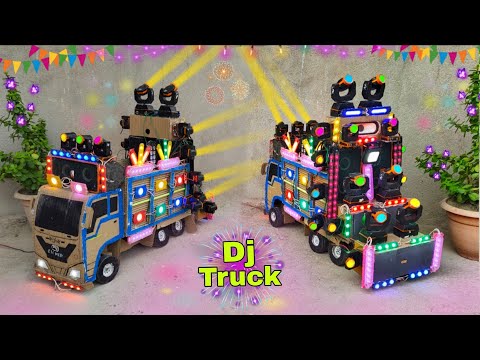 Mini New Dj Truck Loading Making dj Truck How to make dj truck dj light box making dj project making