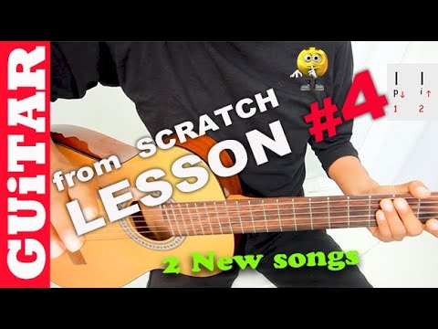 Lesson #4 GUITAR FROM SCRATCH - SILENT NIGHT