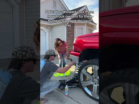 She really had to say that #trucks #squattedtrucks #chevy #ford #liftedtrucks