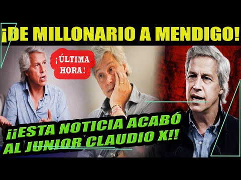 ¡ESTA NOTICIA ACABÓ DE HUNDIR AL JUNIOR CLAUDIO X!