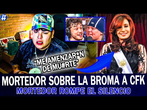 MORTEDOR HABLÓ tras la BROMA a CRISTINA KIRCHNER: "Tenia miedo que me apuña..."