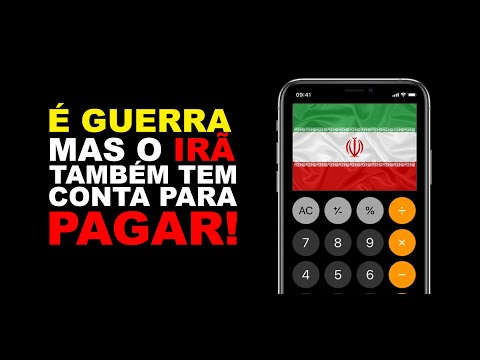 É GUERRA MAS O IRÃ TAMBÉM TEM CONTA PARA PAGAR!