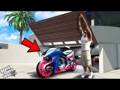 Franklin Found Spider Bike Inside Avengers Garage