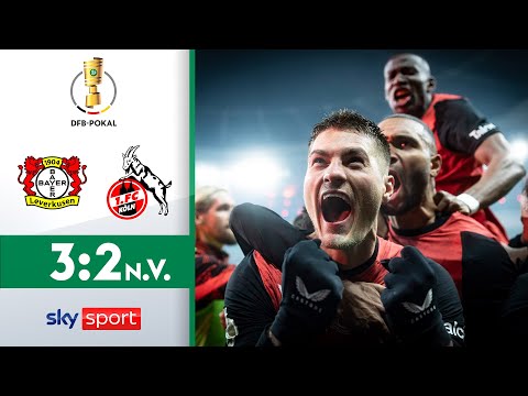 Pokaldrama in Leverkusen! | Bayer 04 Leverkusen - 1. FC Köln | Highlights | DFB Pokal Viertelfinale