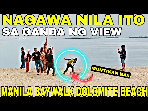 HALA HINDI NAPIGIL MGA SARILI NAGAWA NILA ITO DAHIL SA GANDA NG VIEW MANILA BAY TODAY UPDATE