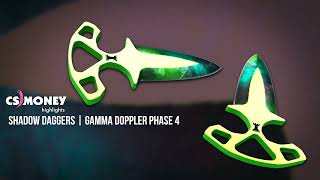 Shadow Daggers Gamma Doppler Gameplay