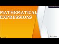 Mathematical Expressions in Programming