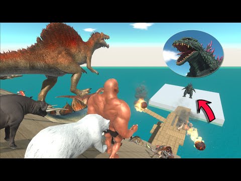 Godzilla 2000 Challenge - Animal Revolt Battle Simulator