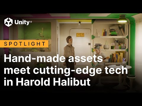 Hand-made assets meet cutting-edge tech in Harold Halibut